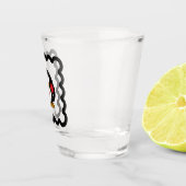 Verre A Shot Amusant dessin d'oiseaux de pingouin (Droite)