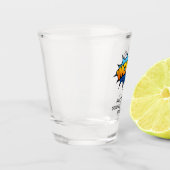 Verre A Shot Amusant Wow Bachelor Fête de mariage Faveur (Gauche)