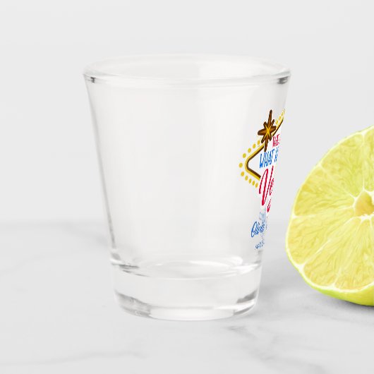 Verre A Shot Amusants Las Vegas Mariages Faveurs Lunettes de ba (Gauche)