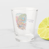 Verre A Shot Ananas de navigation de texte personnalisé (Dos)