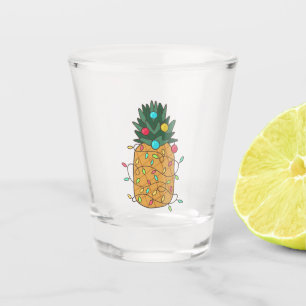 Verre A Shot Ananas de Noël tropical