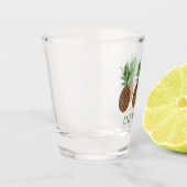 Verre A Shot Ananas tropical Preppy Personnalisé (Gauche)