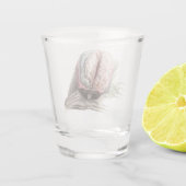 Verre A Shot Anatomie de cerveau (Dos)