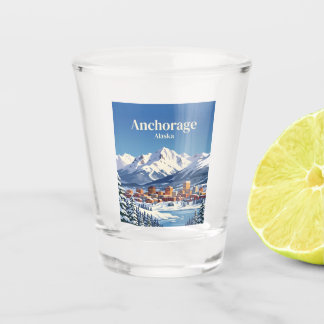Verre A Shot Anchorage, Alaska, États-Unis