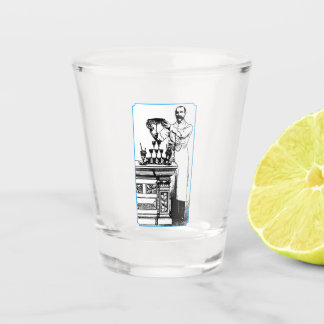 Verre A Shot Ancien barman