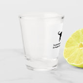 Verre A Shot Ancien proverbe de chat (Gauche)