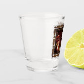 Verre A Shot Ancien rhum pirate (personnalisable en texte) (Gauche)
