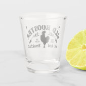 Verre A Shot Ancien Rooster (Dos)
