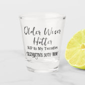 Verre A Shot Ancien Wiser Hotter RIP 20s 30e anniversaire (Devant)