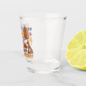 Verre A Shot Ancienne Egypte Collage de graphismes égyptiens (Droite)