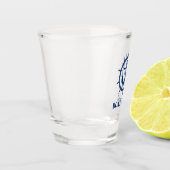 Verre A Shot Ancre nautique Roue Nom du bateau (Gauche)