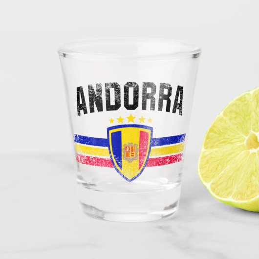 Verre A Shot Andorre (Devant)