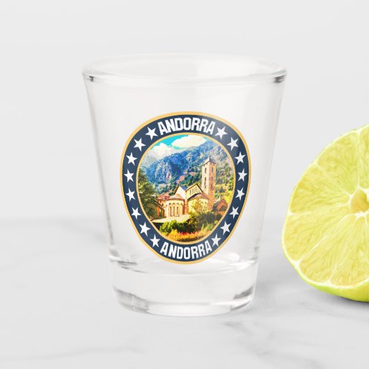 Verre A Shot Andorre (Devant)