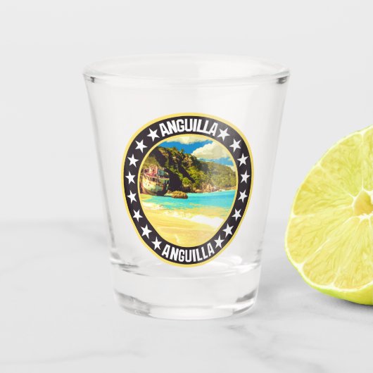 Verre A Shot Anguilla (Devant)