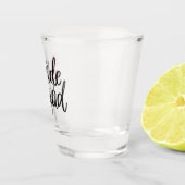 Verre A Shot Anneau de rose de peloton de jeune mariée (Droite)