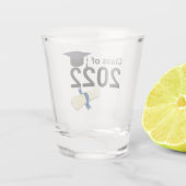 Verre A Shot Année de diplôme classe élégante de 2022 (Dos)