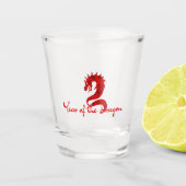 VERRE A SHOT ANNÉE DU DRAGON (Devant)