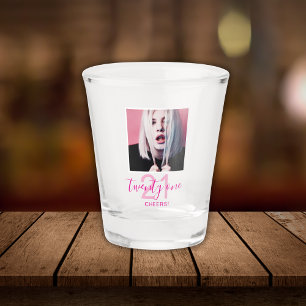 Verre A Shot Anniversaire 21 ans Vingt-et-un Photo Script Tenda