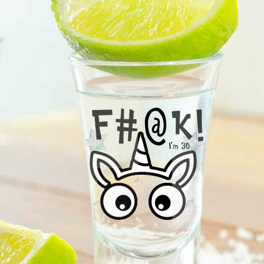 Verre A Shot Anniversaire amusant Obtenir Vieille Réalisation T