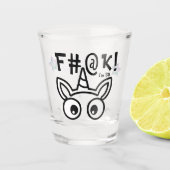 Verre A Shot Anniversaire amusant Obtenir Vieille Réalisation T (Devant)