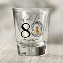 Anniversaire personnalisé avec photo 'Regardez qui