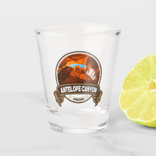 Verre A Shot Antelope Canyon Arizona Travel Badge