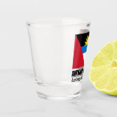 Verre A Shot Antigua-et-Barbuda (Gauche)
