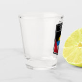 Verre A Shot Antigua-et-Barbuda (Gauche)