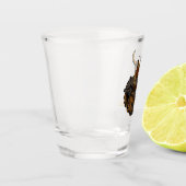 Verre A Shot Anubis antique d'Egypte. (Gauche)