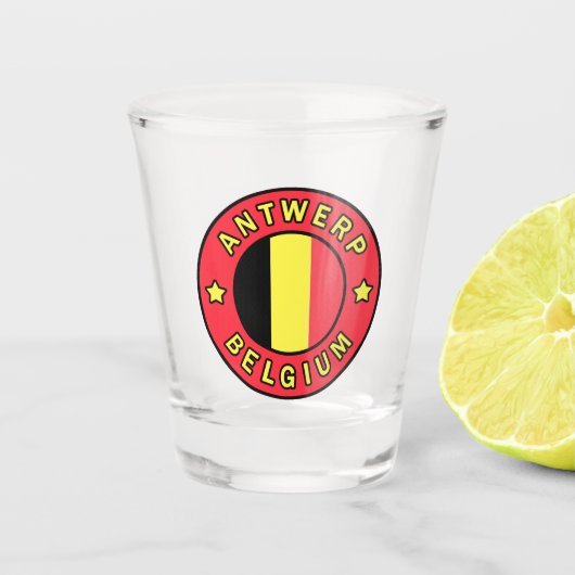 Verre A Shot Anvers Belgique (Devant)