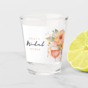 Verre A Shot Aperol Spritz Floral Bridal Shower