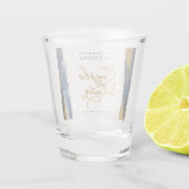 Verre A Shot Aquarelle Couples Lunettes de douche | ABSTRAIT (Dos)