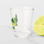 Verre A Shot Aquarelle truite arc-en-ciel (Droite)