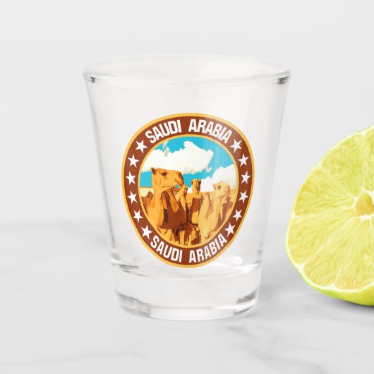 Verre A Shot Arabie saoudite (Devant)