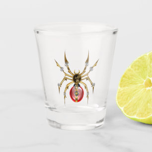 Verre A Shot Araignée en vapeur noire