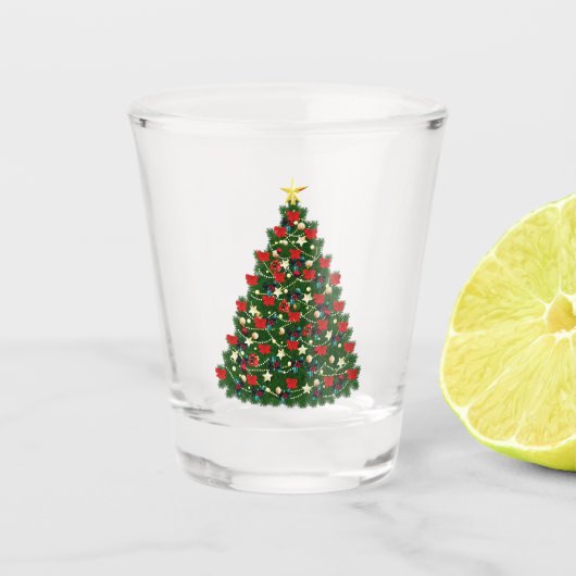 Verre A Shot Arbre de Noël 2 (Devant)
