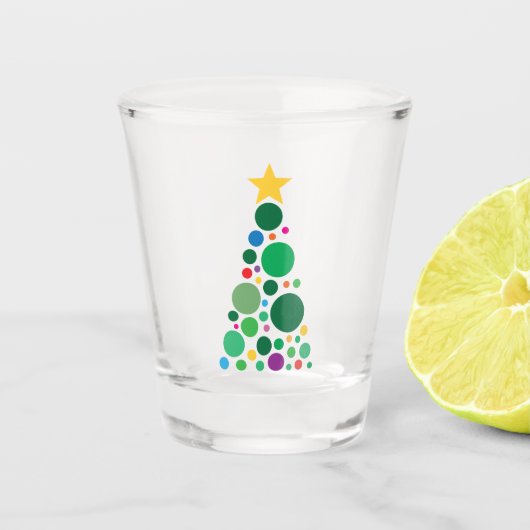 Verre A Shot Arbre scintillant (Devant)