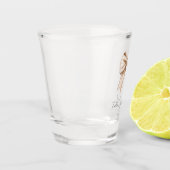 Verre A Shot Arc blanc pêche (Gauche)