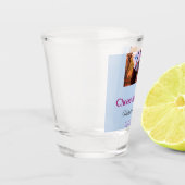 Verre A Shot Arc doré pour 60 ans de mariage (Gauche)