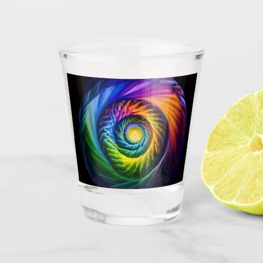 Verre A Shot Arc-en-ciel (Devant)