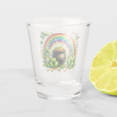 Verre A Shot Arc-en-ciel et pot d'or de la Saint-Patrick (Dos)