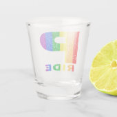 VERRE A SHOT ARC-EN-CIEL FIERTE #4 (Dos)