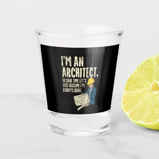 Verre A Shot Architect - I'm (Devant)