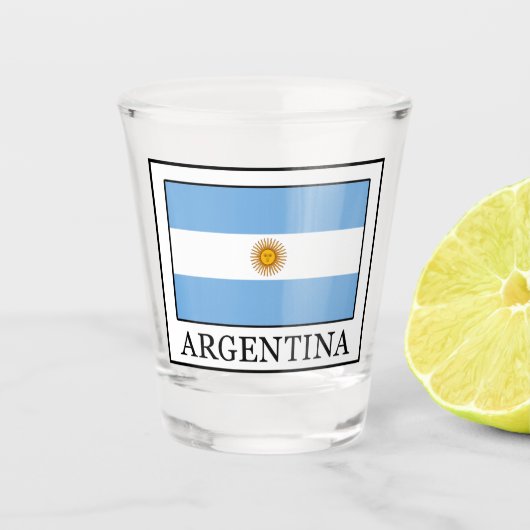 Verre A Shot Argentine (Devant)