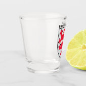 Verre A Shot Armoiries de Braunschweig, Allemagne (Gauche)