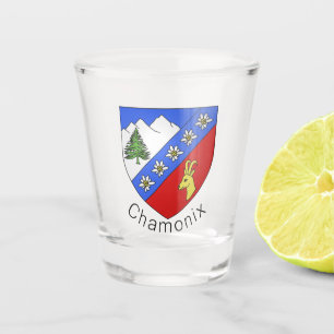 Verre A Shot Armoiries de Chamonix