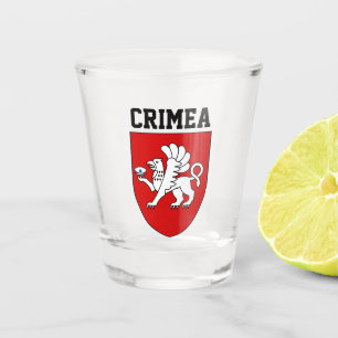 Verre A Shot Armoiries de Crimée