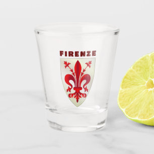 Verre A Shot Armoiries de Firenze