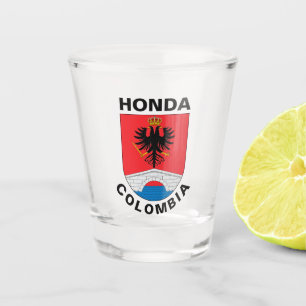 Verre A Shot Armoiries de Honda (Tolima), Colombie