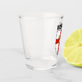 Verre A Shot Armoiries de Koblenz, Allemagne (Gauche)